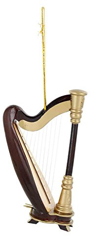 Vienna World Anhänger Harfe - Schönes Geschenk für Musiker