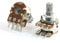 sourcing map a14040700ux0073 2 Stück B20K Ohm Verstellbarer 8 mm Schaft PCB Montiert Linear Dual Potentiometer – wie abgebildet (1 Stück) de