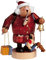 KWO Olbernhau Räuchermann nostalg. Weihnachtsmann, 20 cm, Mehrfarbig, hoch
