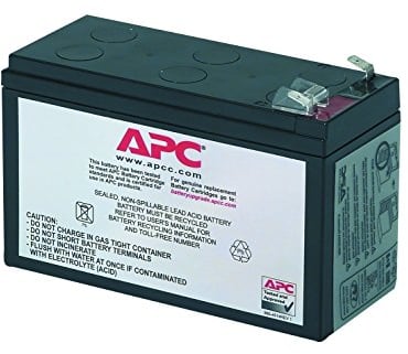 APC APCRBC106 - Batterie de remplacement pour APC Back-UPS 400VA