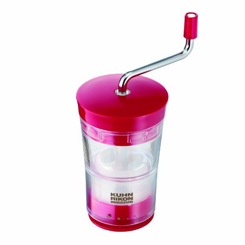 KUHN RIKON 23444 - Molinillo Transparente, Color Rojo