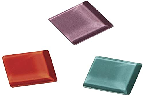 Rayher Soft Glas Mosaik Mix 2x2cm, Dose 500g ,14795999
