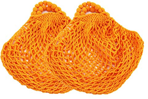 OLShop AG 2er Pack Mininetz Dederon orange