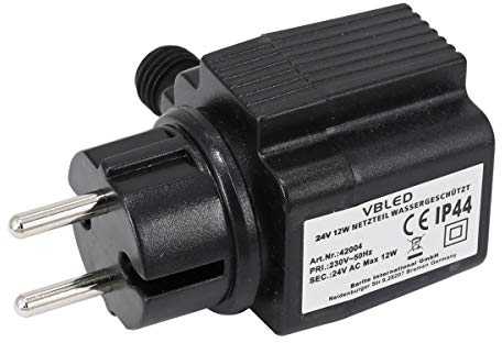 VBLED® Bloc d'alimentation extérieur Transformateur Tension constante 24 VAC IP44 12 W