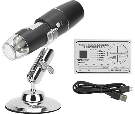 Industrielle Mikroskop-Kamera mit 8 LEDs, Handmikroskop, USB, WiFi, Digital, 1000 x W04, WiFi Digital