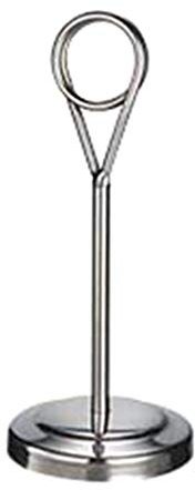 Tubayia Edelstahl Kartenhalter Platzhalter Fotohalter Memohalter Tischkartenhalter für Hochzeit, Restaurant, Café (15cm)