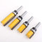 KATSU 8mm Shank Flush Trim Pattern Router Bits Set 4PCs, Straight Flush Trim Tools with Bearing, Template Router Cutter Wood Top Woodworking Milling Tools 133308