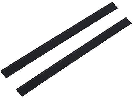 Dutis 250mm Squeegee Replacement, 2 Pcs Rubber Window Cleaning Blades for Window Vac, Refill for Karcher WV1