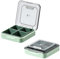 Small Pill Box, BPA Free Pill Case with 4 Large Compartmensts to Hold Vitamins, Moistureproof Portable Pill Box Organiser for Travel (Green)