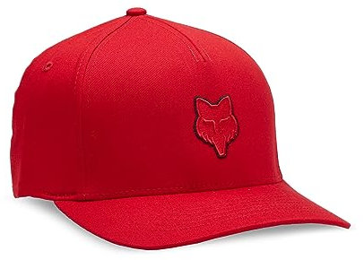 Fox Fox Head Flexfit Cap, Flame red, S-M
