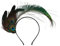 FOMIYES Flapper Stirnband Pfau Kopfschmuck - Karnevalskostüm Fascinator Haar Showgirl Für