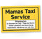 DankeDir! Mamas Taxi Service - Schild 30 x 20 cm - Muttertagsgeschenk Karte Glückwunschkarte Geschenkidee Geburtstag - Geschenk Mutter Muttertag Geburtstagsgeschenk