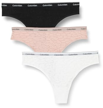 Calvin Klein Damen Brazilian Slips mit Spitze