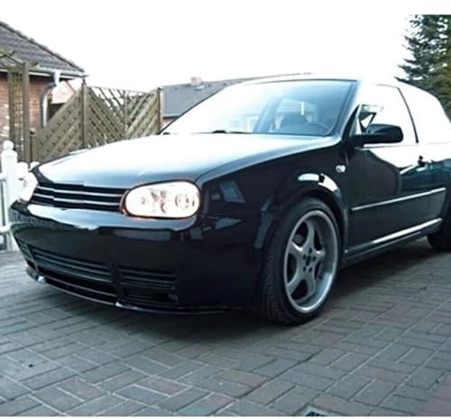 Lot de 3 lèvres de pare-chocs avant pour VW Golf 4 GTI Cupra 6 couleurs (gris)