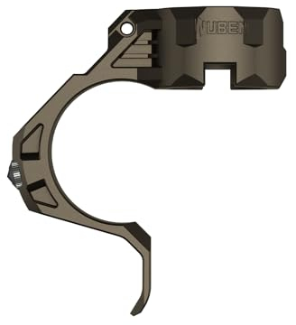 WUBEN T4 Anillo Linterna Táctica para EDC, Anillo De Liberación de Dedo Solo T4 (Marrón Desierto)