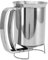 Dispensador de Masa, Porcionador de Masa, Dispensador de Masa, Dispensador de Masa para Tortitas de Acero Inoxidable para Tortitas, Muffins, Pasteles, Galletas con Báscula y Tapa