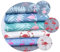 SHINEOFI 1 Satz 6 STK Stoff mit Flamingo-Print baumwollstoffe selber Machen Bündel nähen Patchwork-Baumwollstoff wohnungseinrichtung wohnungsdeko Patchwork-Tuch DIY-Drucktuch Baumwolle Grey