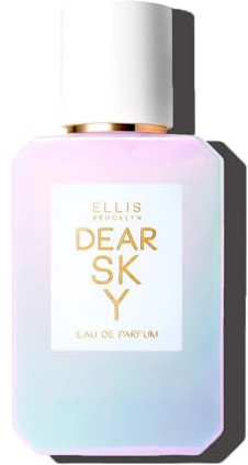 Ellis Brooklyn DEAR SKY Eau de Parfum, Fruity Floral Perfume for Women with Honeydew Melon, White Peony & Upcycled Cedarwood, Vegan, Cruelty-Free, Sustainable Ingredients, Made in USA, 50ml/1.7 fl oz