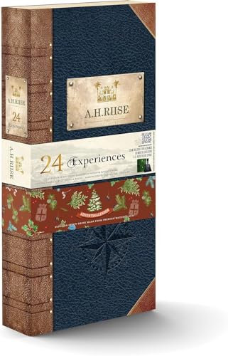 A.H.Riise Adventskalender Riise 24 Experiences 24 x 20ml Weihnachtskalender Premium Rum 2024 Central Amerika,Indien, Brasilien + Space Riegel von Onlineshop Bormann