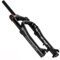 Forcella Fat per bici elettrica BMX, 20x4,0 pollici, sospensione pneumatica, sterzo da 1-1/8, forcella ultraleggera per bicicletta, sgancio rapido, freno a disco, escursione 110 mm, colore: Nero