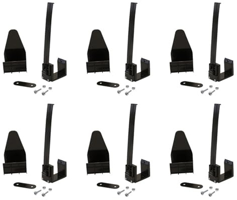 Allayu Kit d'assemblage de décoration de bannière porte garage pour décoration murale porte garage, 6 pièces