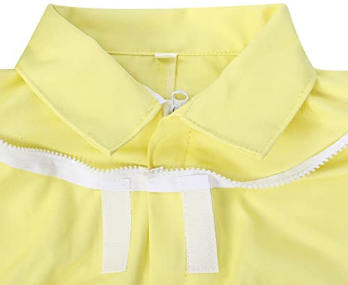 OVAQUIXI Tuta Protettiva per Apicoltura per Bambini, Materiale in Cotone, Design Confortevole, Attrezzatura Essenziale per Apicoltore per Bambini, Taglia M e L per i Visitatori dell'Apicoltura