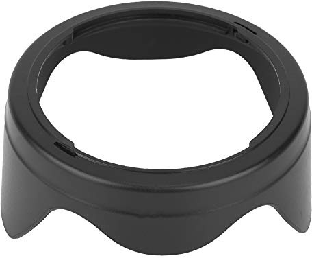 RASTKY EW-78E Gegenlichtblende für EF-S 18–135 Mm Objektive, Schwarzes Kunststoffmaterial, Solide und Verschleißfest, Montagedesign für Blend- und Lichtschutz, Geeignet für Nachtfotografie