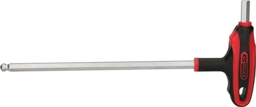 KS Tools 151.8137 ERGOTORQUEplus T-Griff-Innensechskant-Kugelkopf-Schlüssel, 8mm