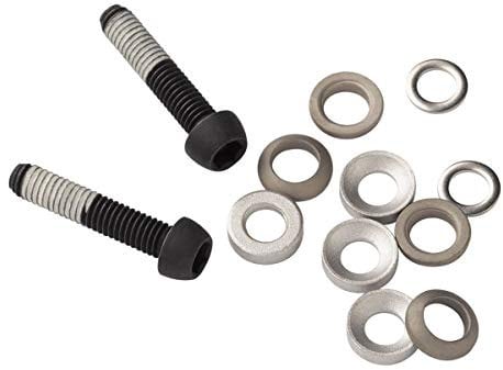SRAM Bracket Bolts Stainless T25 15mm (2 Pcs) Flat Mount Caliper Brake Hardwear, Multicoloured, One Size