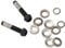 SRAM Schrauben Für Flat Mount Caliper Edelstahl (2 Stück), Frenos Y Sistemas De Unisex Adulto, Plata, 15 Mm