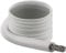 OPIOL QUALITY® 5/7 mm Drahtseil 7X7, PVC ummantelt, weiss, Edelstahl A4 (10 Meter) Stahlseil Zubehör Draht Edelstahldrahtseil Geländerseil Hängender Drahtspule