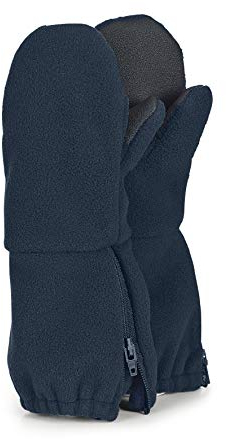 Sterntaler Stulpen-Handschuhe mit Reißverschluss, Alter: 12-18 Monate, Größe: 1, Blau (Marine)