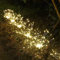 HELESIN Solarleuchten für Außen Garten 4 Stück, 2 Beleuchtungsmodi Gartendeko für Draußen wetterfest, 105 LED Solar Feuerwerk Gartenlichter, Solarlampen für Außen für Rasen Feld Deko(Warmweiß)