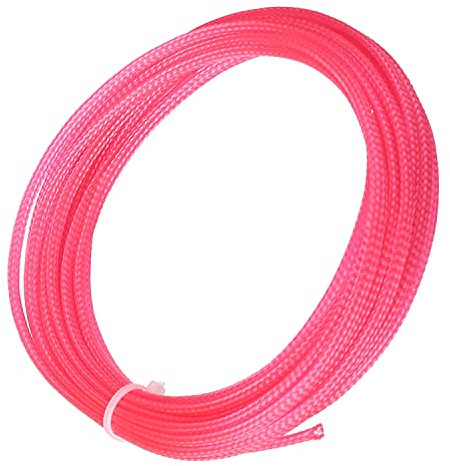 Othmro 1Pc Cable Tidy Sleeve, 5m Cable Protector, Desk Cable Management Cable Organizers Wire Tidy for TV/PC USB Cable, Pet Cable Protector Animal Chewing, 4mm Pink