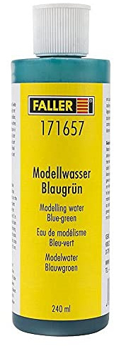FALLER Modellwasser, blaugrün