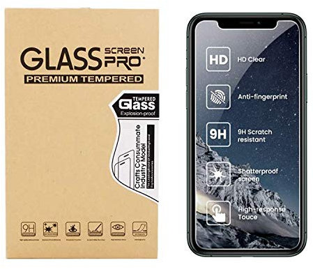 Xinge Amazon Hot 2 Pack 9H Anti Fingerprint Tempered Glass Screen Protector for Apple iPhone 11 Pro Max