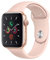 Apple Watch Series 5 (GPS, 44mm) - Cassa In Alluminio Color Oro Con Cinturino Sport Rosa Sabbia (Ricondizionato)