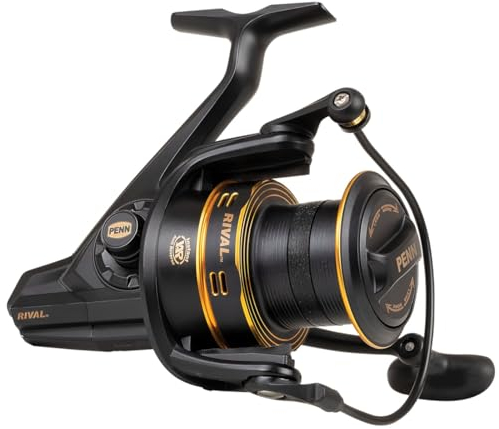 Penn 1524485 Rival Longcast angelrollen, Gold, 6000