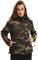 Brandit Windbreaker Zipper Damen Coupe-Vent Femme Frontal, Woodland, XL