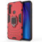 Funda para móvil Xiaomi Redmi Note 8/Redmi Note 8 2021 Carcasa Magnética con Anillo Imán Híbrida Antigolpes Resistente Rígida Dura [Tecnología Absorción Golpes] (Xiaomi Redmi Note 8, Rojo)