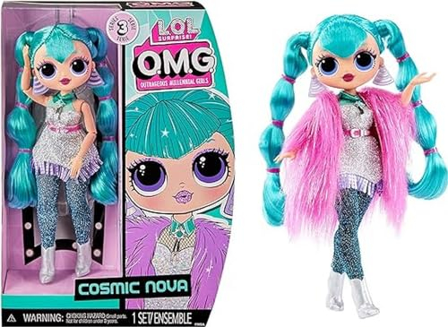 L.O.L. Surprise! OMG Modepuppe - COSMIC NOVA - Enthält Modepuppe, mehrere Überraschungen und fabelhafte Accessoires - Ein tolles Geschenk für Kinder ab dem Altervon 4 Jahren