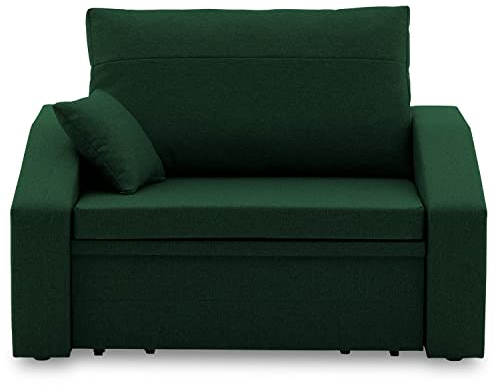 Sofini Sessel Vertico 90 - Klappsessel mit Schlaffunktion - für Wohnzimmer, Schlafzimmer oder Kinderzimmer Schlafsessel (Malmo New 37)