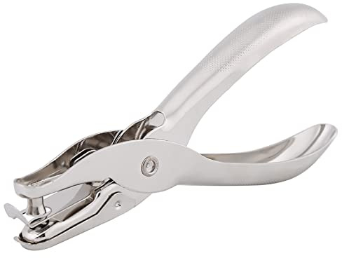 Dekaim Einzelloch Locher Punch,Metall Stanzzange,Leistungsstarke Hand Stanzmaschine,Kreisschneidewerkzeug Zum Basteln,Scrapbooking,Markierung