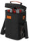 Sac de transport pour vin isotherme et étanche pour 2 bouteilles avec bandoulière - Sac de transport portable rembourré pour le voyage, le BYOB, les fêtes, la dégustation de vin (noir - 4 bouteilles)