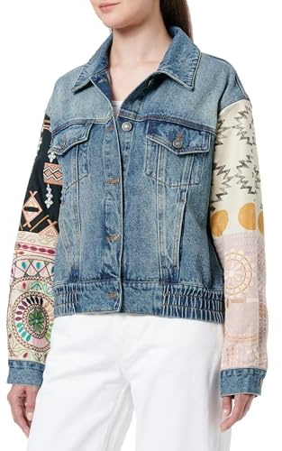 Desigual CHAQT_CASSIDY, 5053 DENIM MEDIUM WASH, L