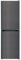 Statesman F01754LFX Freestanding 50/50 Fridge Freezer Low Frost with 4 Freezer Compartments, 3 Adjustable Shelves, 154L Fridge, 100L Freezer, 54 cm Wide, Dark Inox