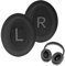 Cuscinetti Auricolari di Ricambio compatibile con Bose QC45, Pelle Proteina Schiuma Cuscino, Cuscini di Ricambio, Casco Circumaurale QuietComfort 45/SE Nero