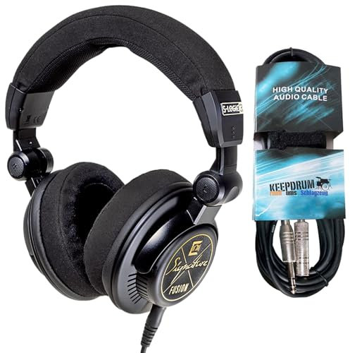 Ultrasone Signature Fusion OB Open Back Kopfhörer halboffen mit keepdrum Verlängerungskabel 6,35mm