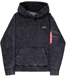 Alpha Industries Herren Back Print Hoodie Vintage Kapuzenpullover (1er Pack)