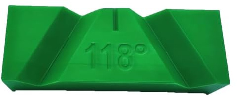 Correa Guía de Afilado de Brocas, Afilador de Brocas Angular, Herramienta Manual para Amoladora de Banco de 118°